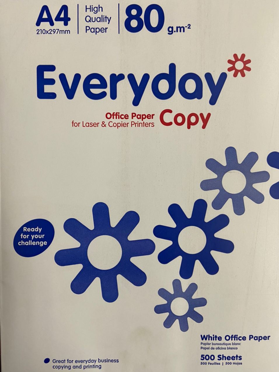 Папір А4 80 г/м2 500 арк. Everyday Copy